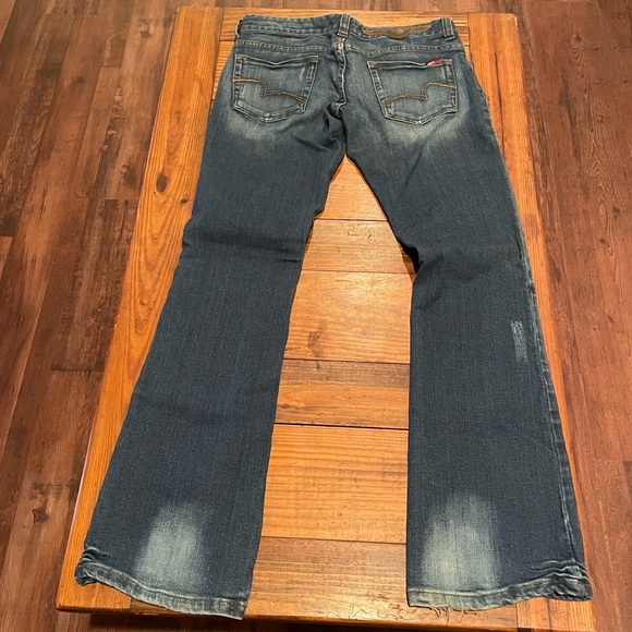 BCBG low waisted wide leg jeans 4 - Picture 2 of 8